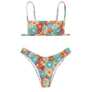 Soly Hux Flower Bikini Set- Never Worn